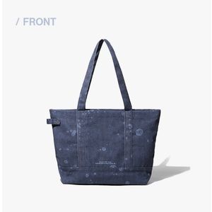BTS RM INDIGO Denim Tote Bag